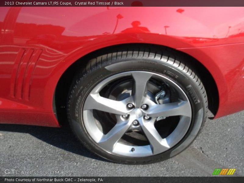 Crystal Red Tintcoat / Black 2013 Chevrolet Camaro LT/RS Coupe