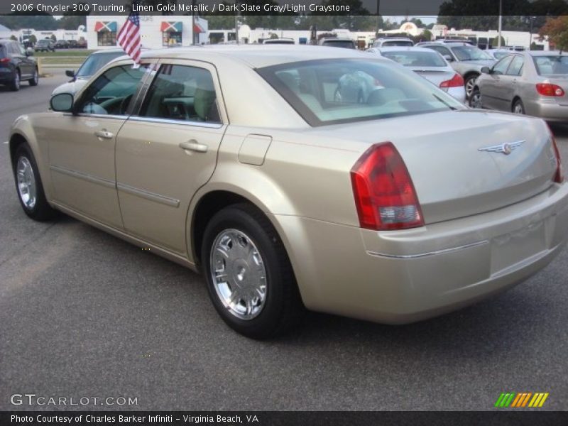 Linen Gold Metallic / Dark Slate Gray/Light Graystone 2006 Chrysler 300 Touring