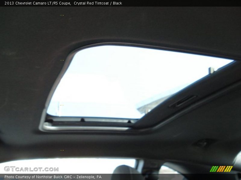 Crystal Red Tintcoat / Black 2013 Chevrolet Camaro LT/RS Coupe