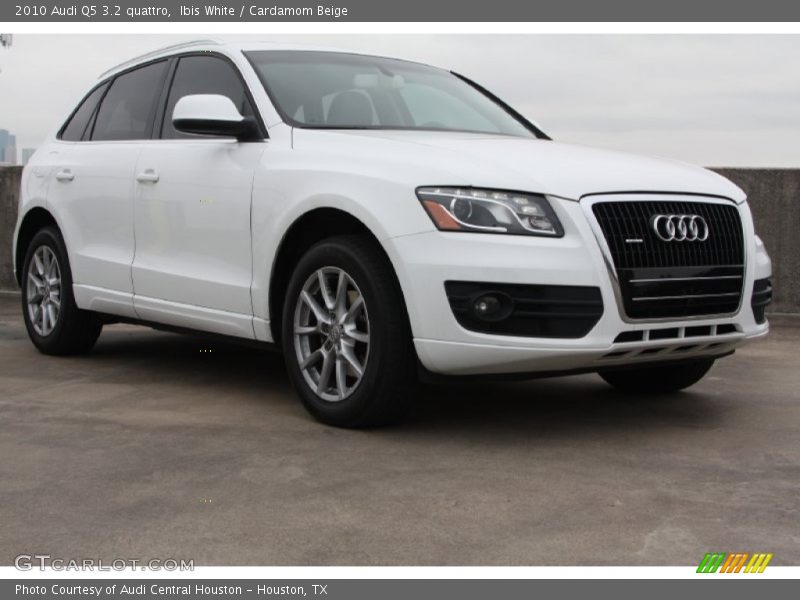 Ibis White / Cardamom Beige 2010 Audi Q5 3.2 quattro