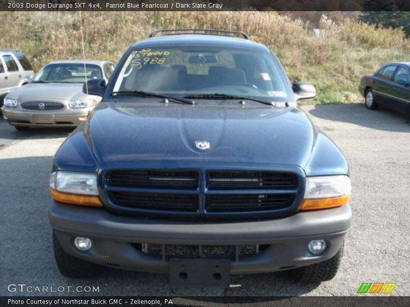 Patriot Blue Pearlcoat / Dark Slate Gray 2003 Dodge Durango SXT 4x4