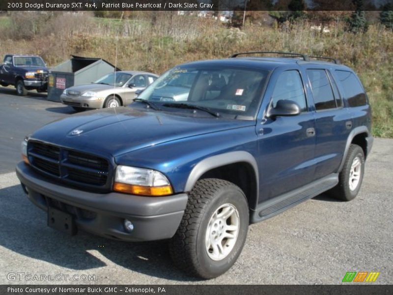 Patriot Blue Pearlcoat / Dark Slate Gray 2003 Dodge Durango SXT 4x4