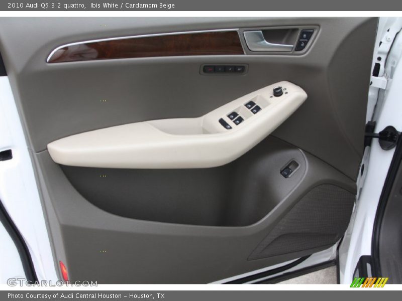 Ibis White / Cardamom Beige 2010 Audi Q5 3.2 quattro