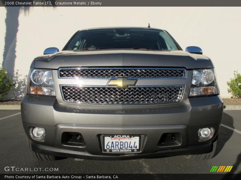 Graystone Metallic / Ebony 2008 Chevrolet Tahoe LTZ
