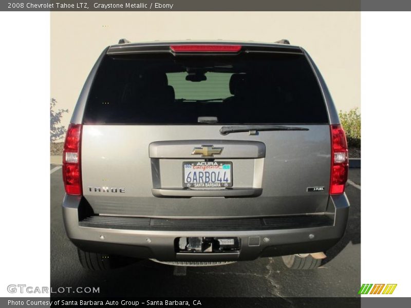 Graystone Metallic / Ebony 2008 Chevrolet Tahoe LTZ