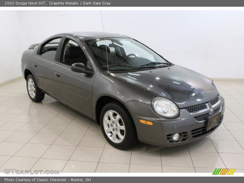Graphite Metallic / Dark Slate Gray 2003 Dodge Neon SXT