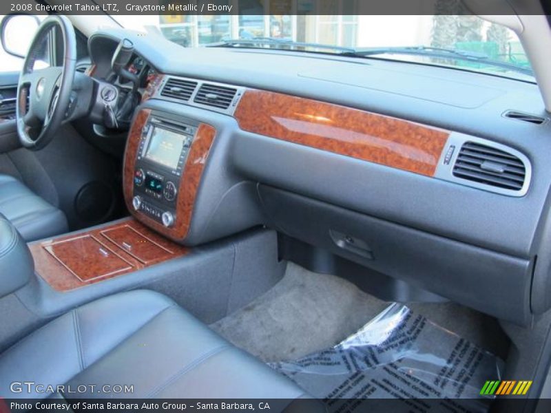 Graystone Metallic / Ebony 2008 Chevrolet Tahoe LTZ