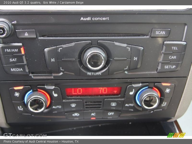 Ibis White / Cardamom Beige 2010 Audi Q5 3.2 quattro