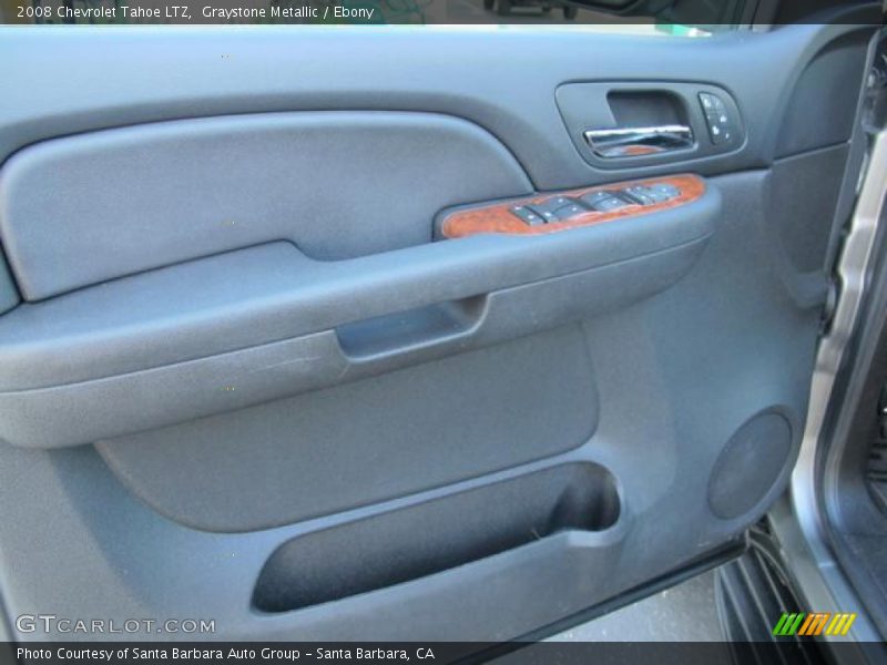 Graystone Metallic / Ebony 2008 Chevrolet Tahoe LTZ