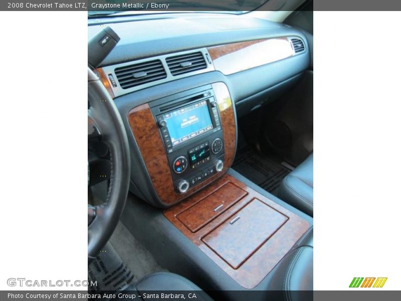 Graystone Metallic / Ebony 2008 Chevrolet Tahoe LTZ