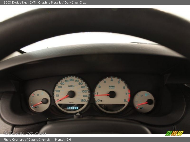 Graphite Metallic / Dark Slate Gray 2003 Dodge Neon SXT