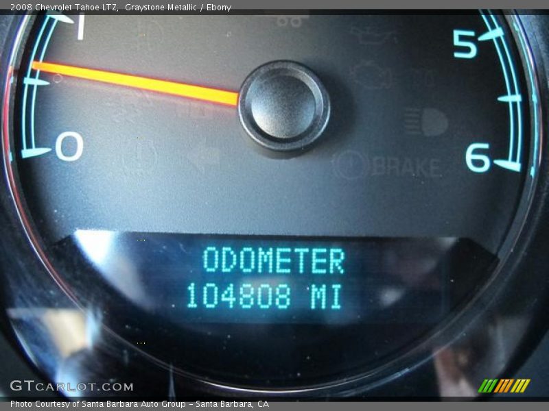 Graystone Metallic / Ebony 2008 Chevrolet Tahoe LTZ