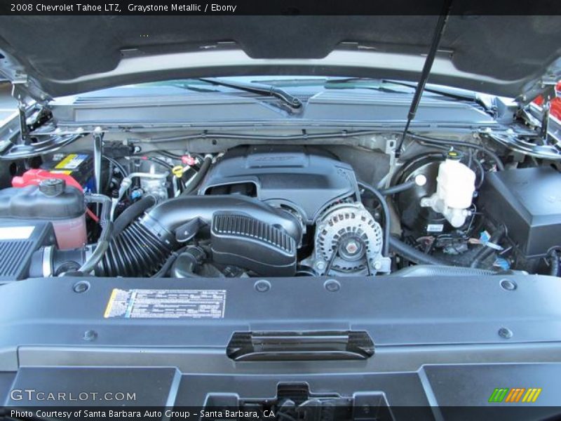 Graystone Metallic / Ebony 2008 Chevrolet Tahoe LTZ