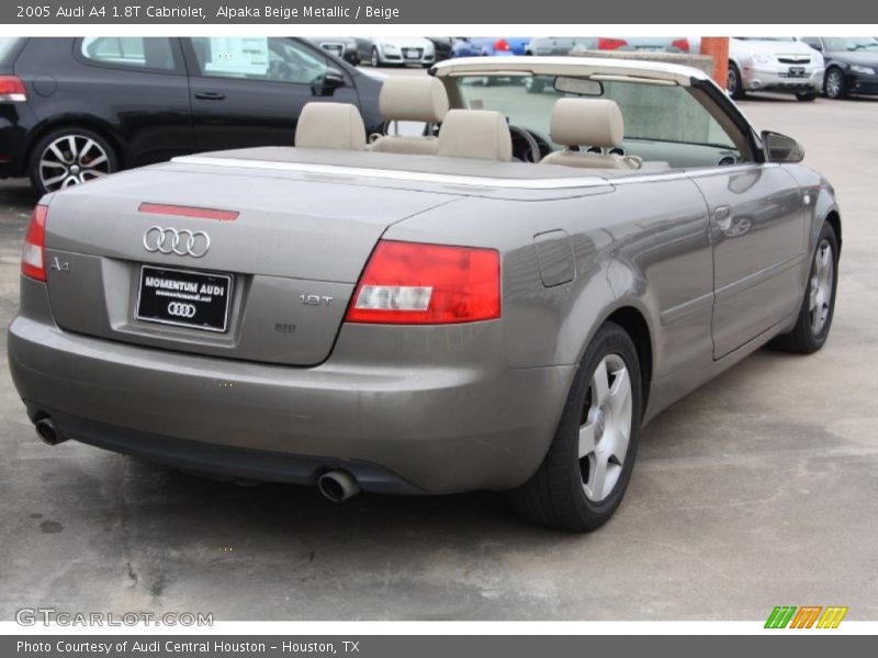 Alpaka Beige Metallic / Beige 2005 Audi A4 1.8T Cabriolet