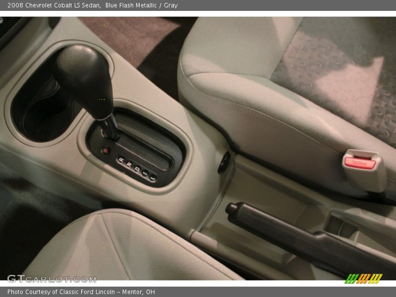 Blue Flash Metallic / Gray 2008 Chevrolet Cobalt LS Sedan