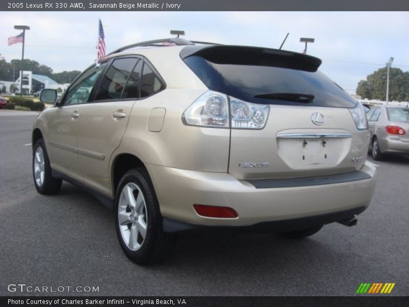 Savannah Beige Metallic / Ivory 2005 Lexus RX 330 AWD