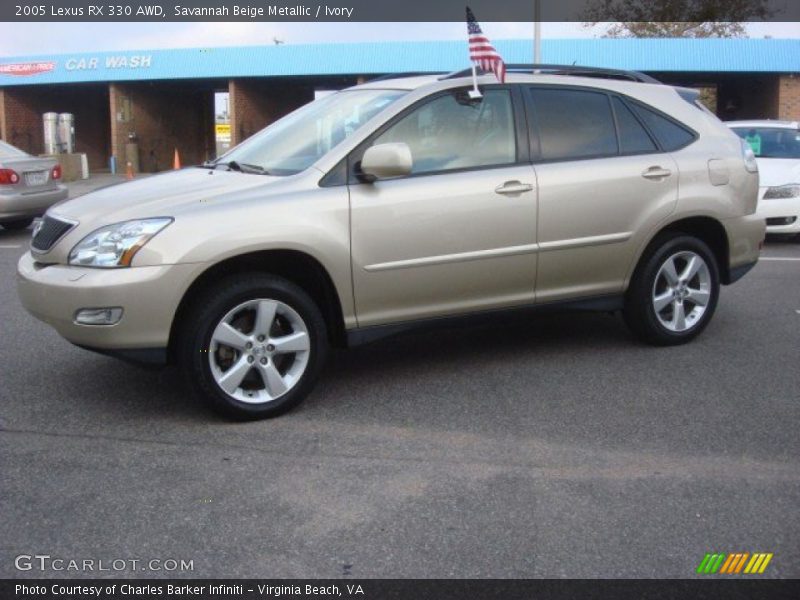Savannah Beige Metallic / Ivory 2005 Lexus RX 330 AWD