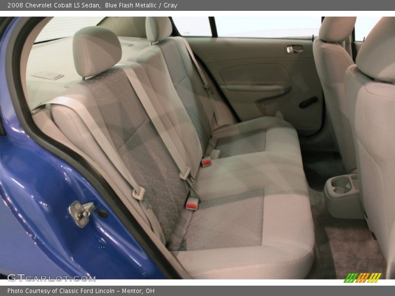 Blue Flash Metallic / Gray 2008 Chevrolet Cobalt LS Sedan