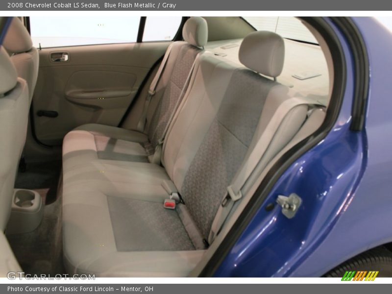 Blue Flash Metallic / Gray 2008 Chevrolet Cobalt LS Sedan
