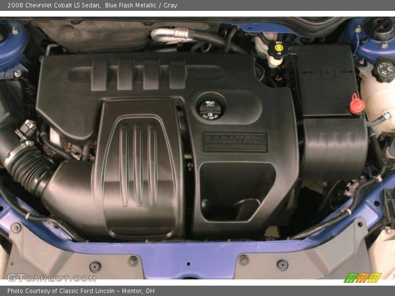  2008 Cobalt LS Sedan Engine - 2.2 Liter DOHC 16-Valve 4 Cylinder