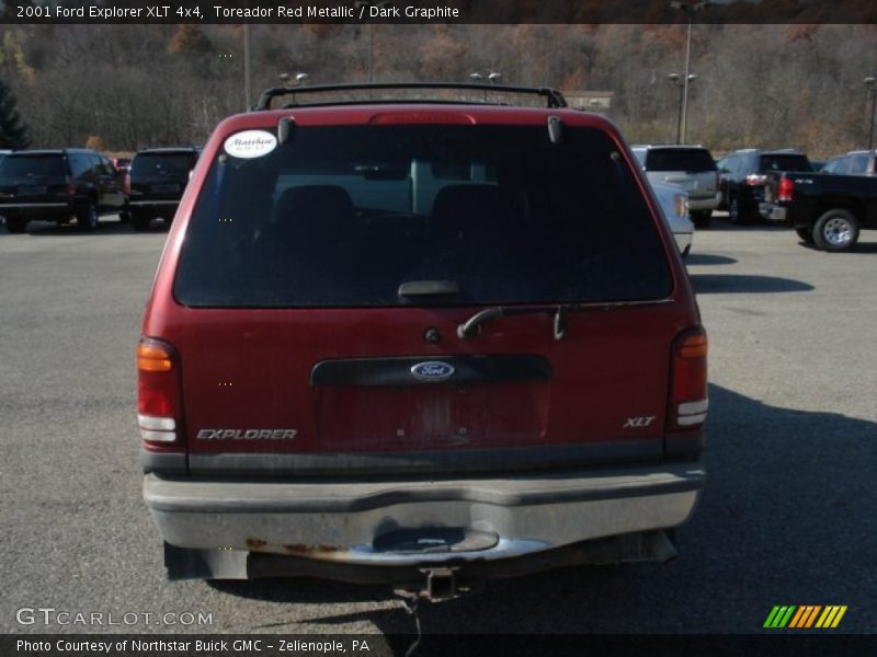 Toreador Red Metallic / Dark Graphite 2001 Ford Explorer XLT 4x4