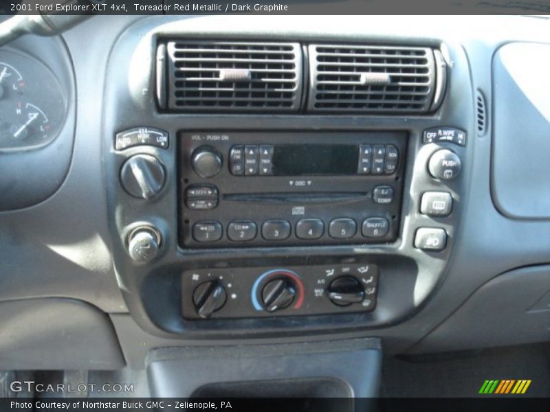 Controls of 2001 Explorer XLT 4x4