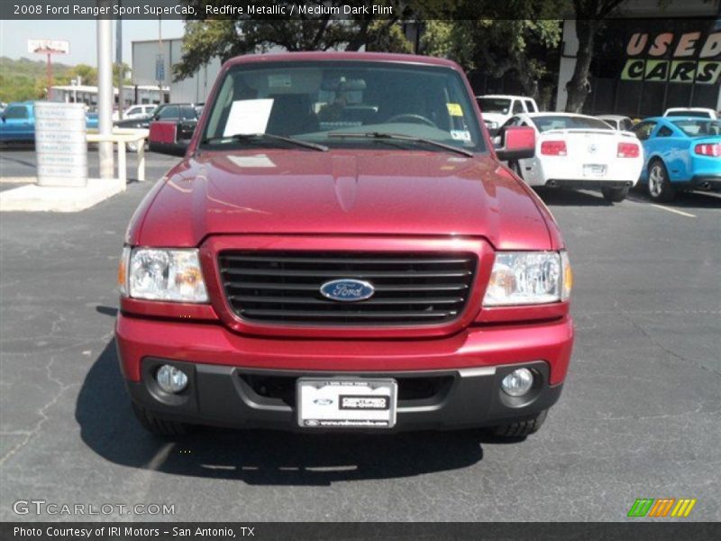 Redfire Metallic / Medium Dark Flint 2008 Ford Ranger Sport SuperCab