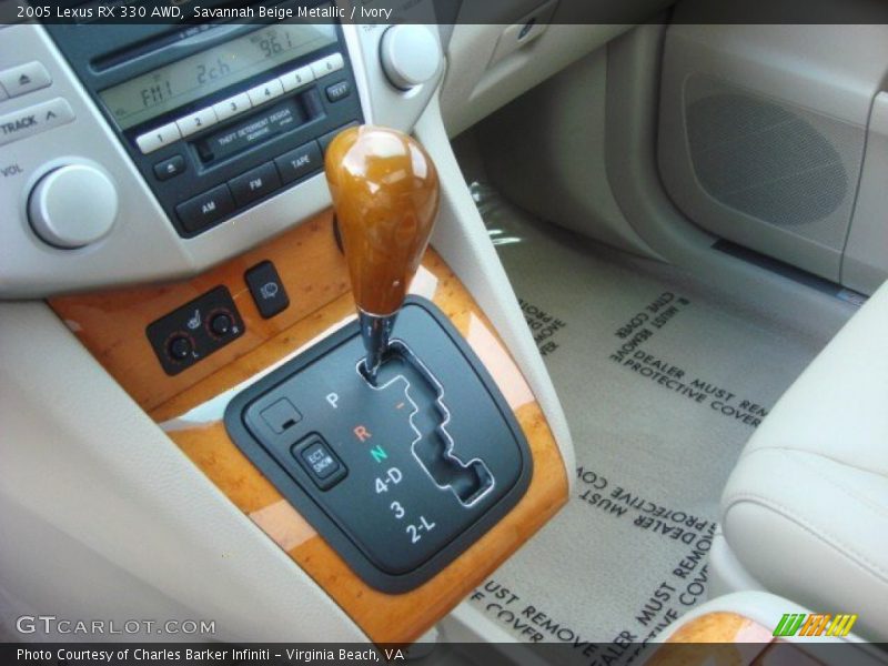  2005 RX 330 AWD 5 Speed Automatic Shifter