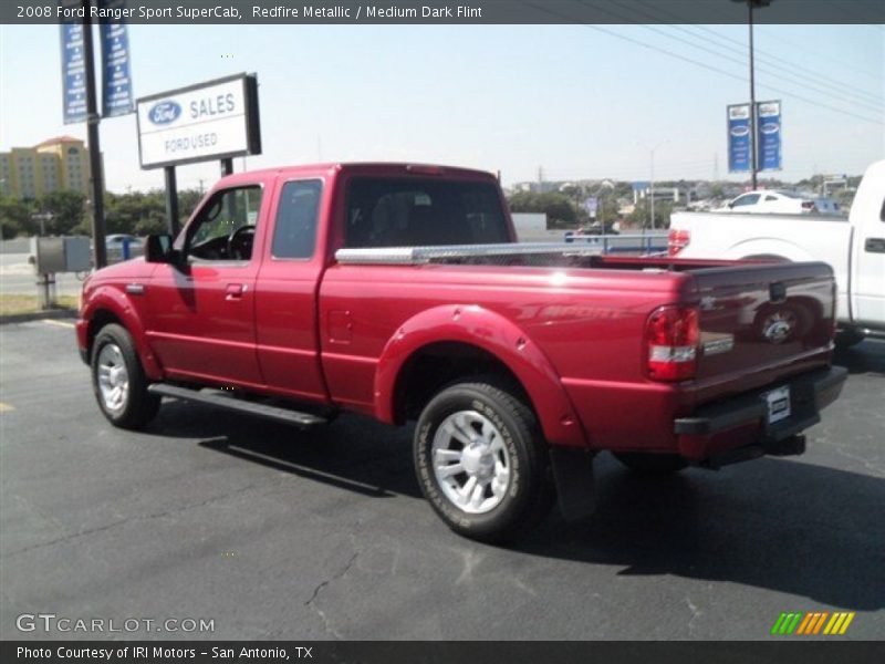 Redfire Metallic / Medium Dark Flint 2008 Ford Ranger Sport SuperCab
