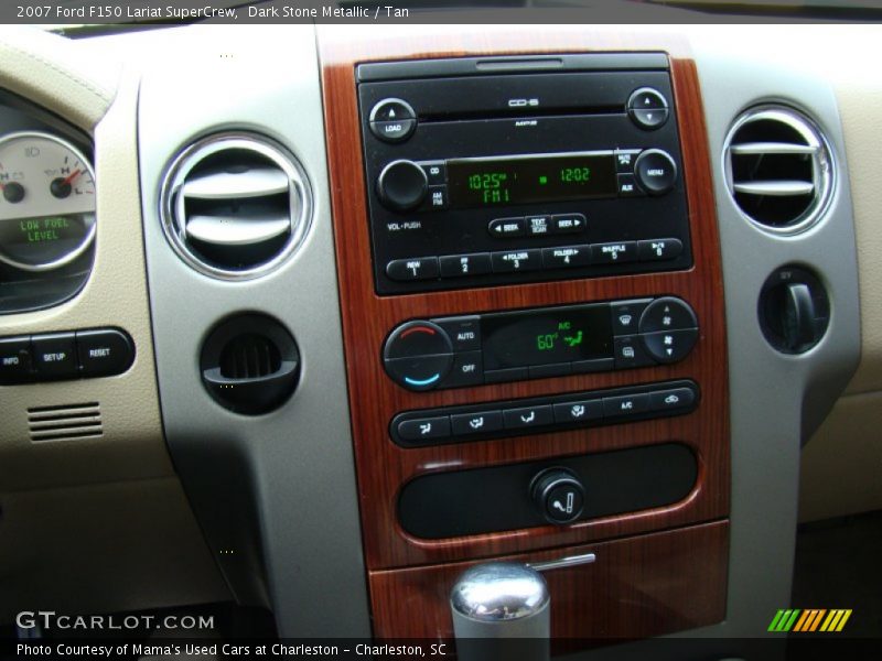 Dark Stone Metallic / Tan 2007 Ford F150 Lariat SuperCrew
