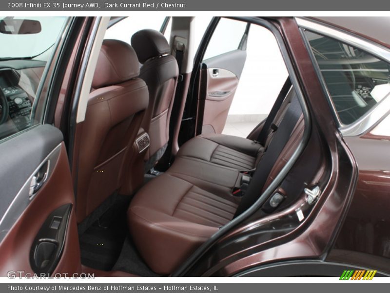  2008 EX 35 Journey AWD Chestnut Interior
