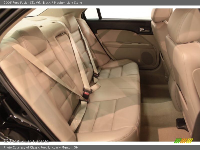 Black / Medium Light Stone 2006 Ford Fusion SEL V6