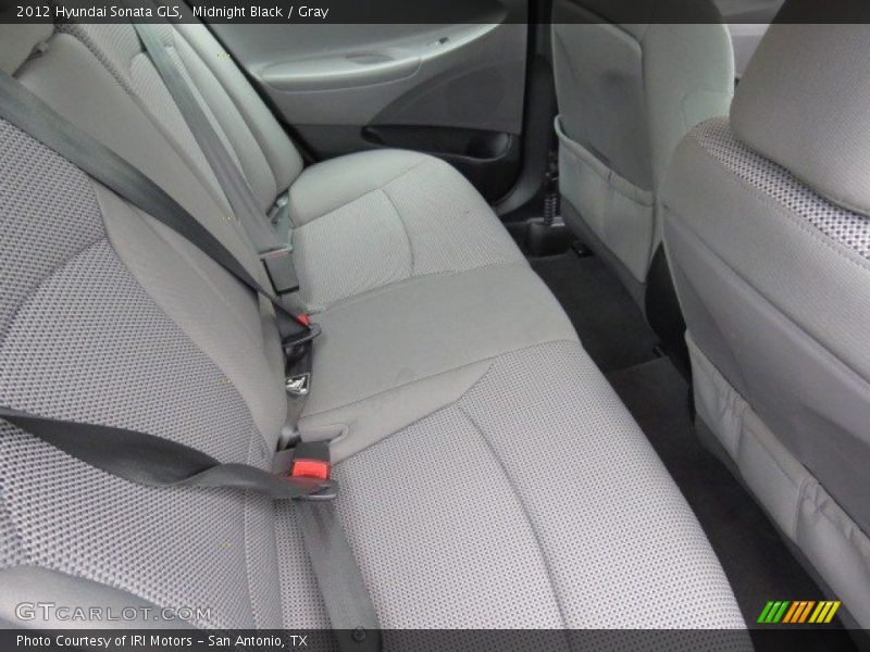 Midnight Black / Gray 2012 Hyundai Sonata GLS