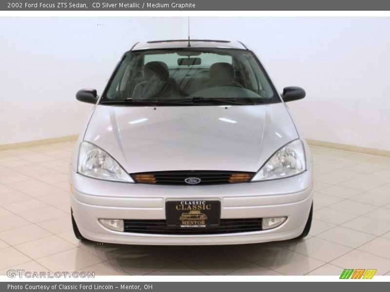 CD Silver Metallic / Medium Graphite 2002 Ford Focus ZTS Sedan