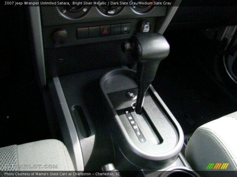 Bright Silver Metallic / Dark Slate Gray/Medium Slate Gray 2007 Jeep Wrangler Unlimited Sahara