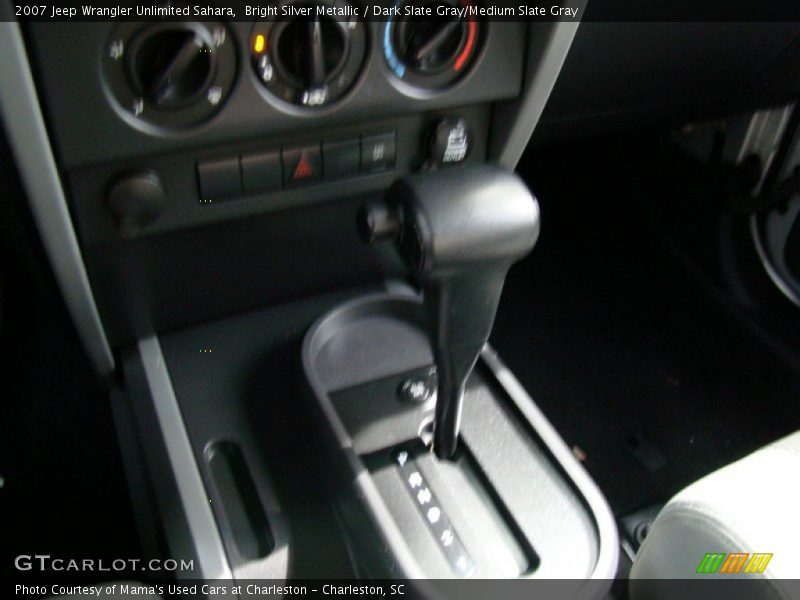 Bright Silver Metallic / Dark Slate Gray/Medium Slate Gray 2007 Jeep Wrangler Unlimited Sahara