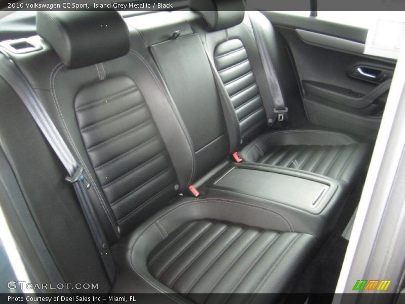 Island Grey Metallic / Black 2010 Volkswagen CC Sport