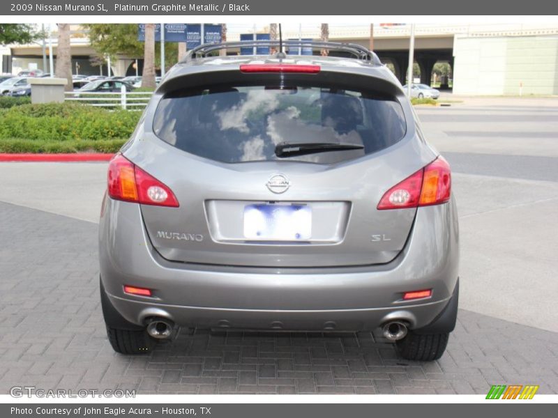 Platinum Graphite Metallic / Black 2009 Nissan Murano SL