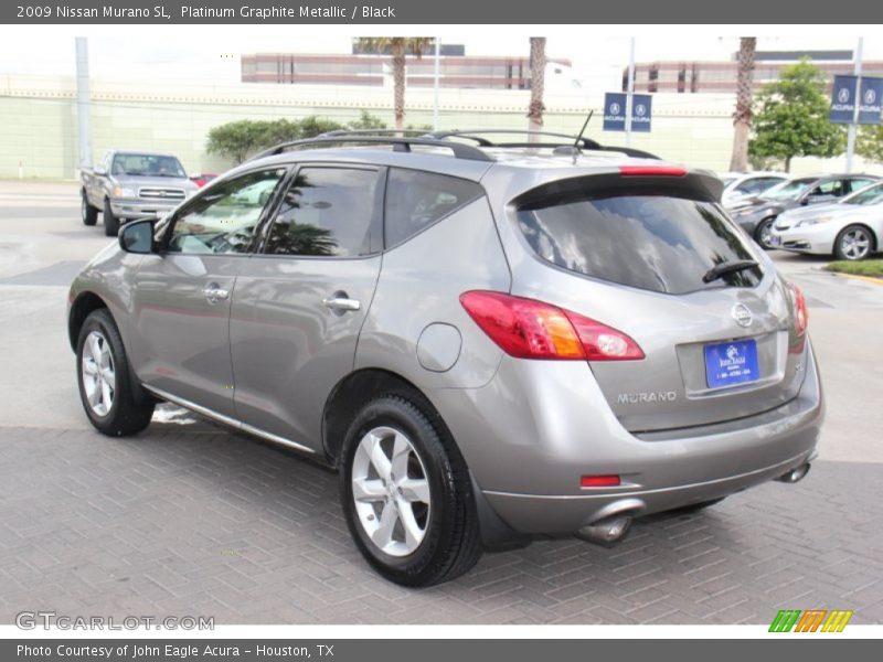 Platinum Graphite Metallic / Black 2009 Nissan Murano SL