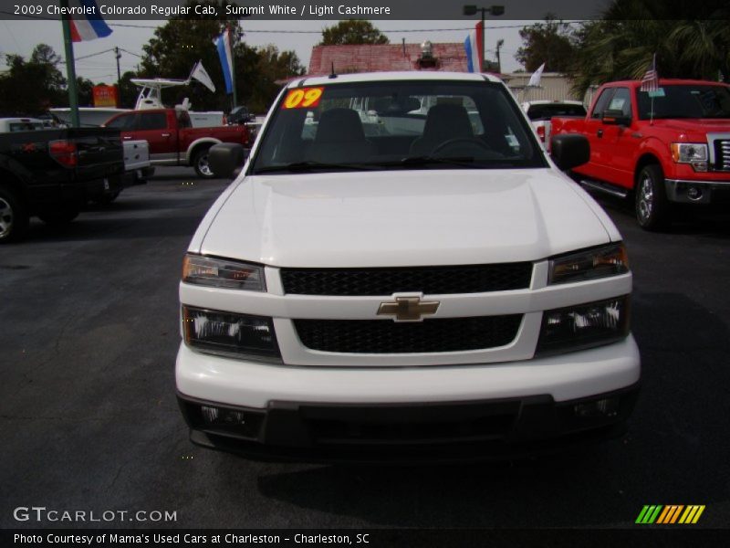 Summit White / Light Cashmere 2009 Chevrolet Colorado Regular Cab
