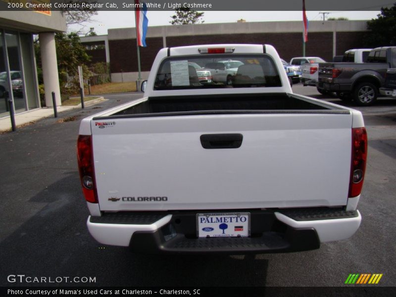 Summit White / Light Cashmere 2009 Chevrolet Colorado Regular Cab