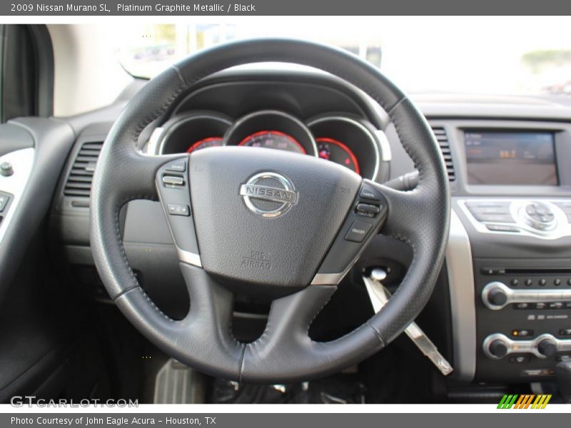 Platinum Graphite Metallic / Black 2009 Nissan Murano SL
