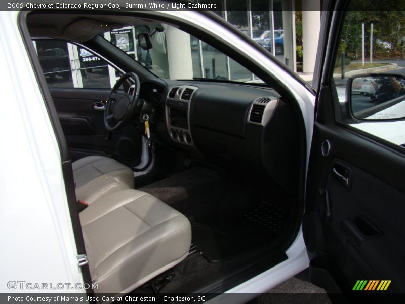 Summit White / Light Cashmere 2009 Chevrolet Colorado Regular Cab