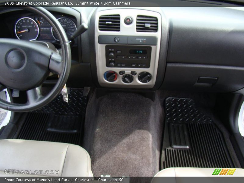 Summit White / Light Cashmere 2009 Chevrolet Colorado Regular Cab