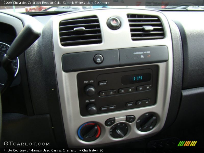 Summit White / Light Cashmere 2009 Chevrolet Colorado Regular Cab