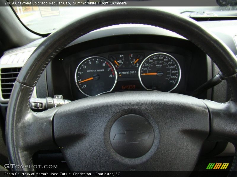 Summit White / Light Cashmere 2009 Chevrolet Colorado Regular Cab