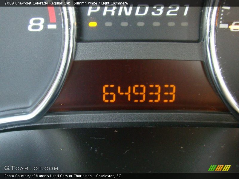 Summit White / Light Cashmere 2009 Chevrolet Colorado Regular Cab