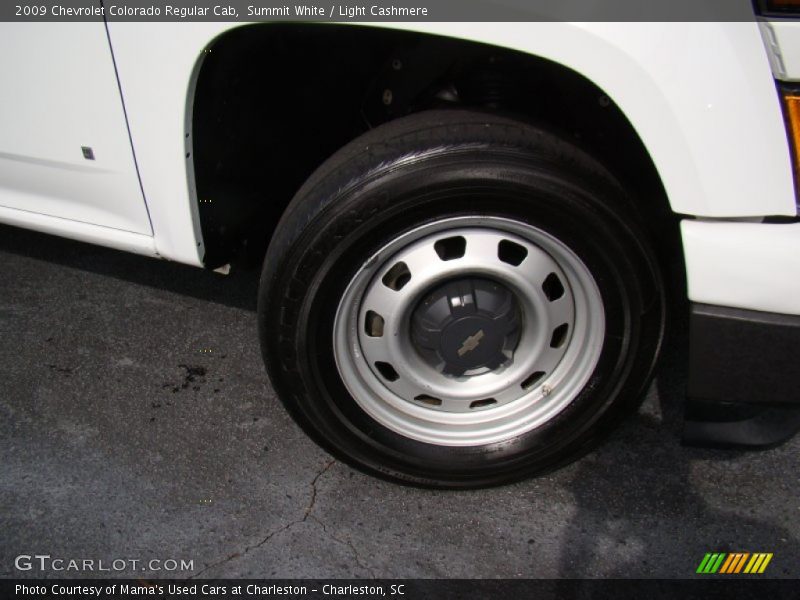 Summit White / Light Cashmere 2009 Chevrolet Colorado Regular Cab