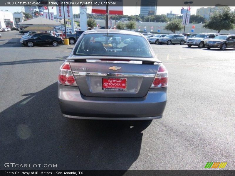 Medium Gray Metallic / Charcoal 2008 Chevrolet Aveo LT Sedan