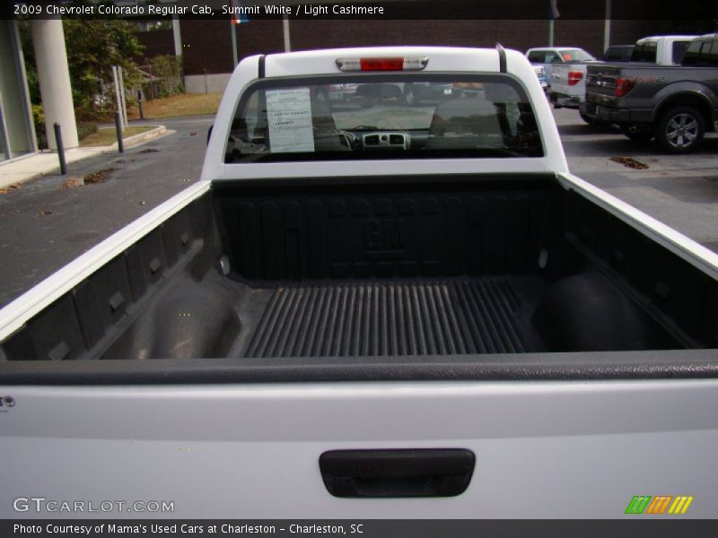 Summit White / Light Cashmere 2009 Chevrolet Colorado Regular Cab